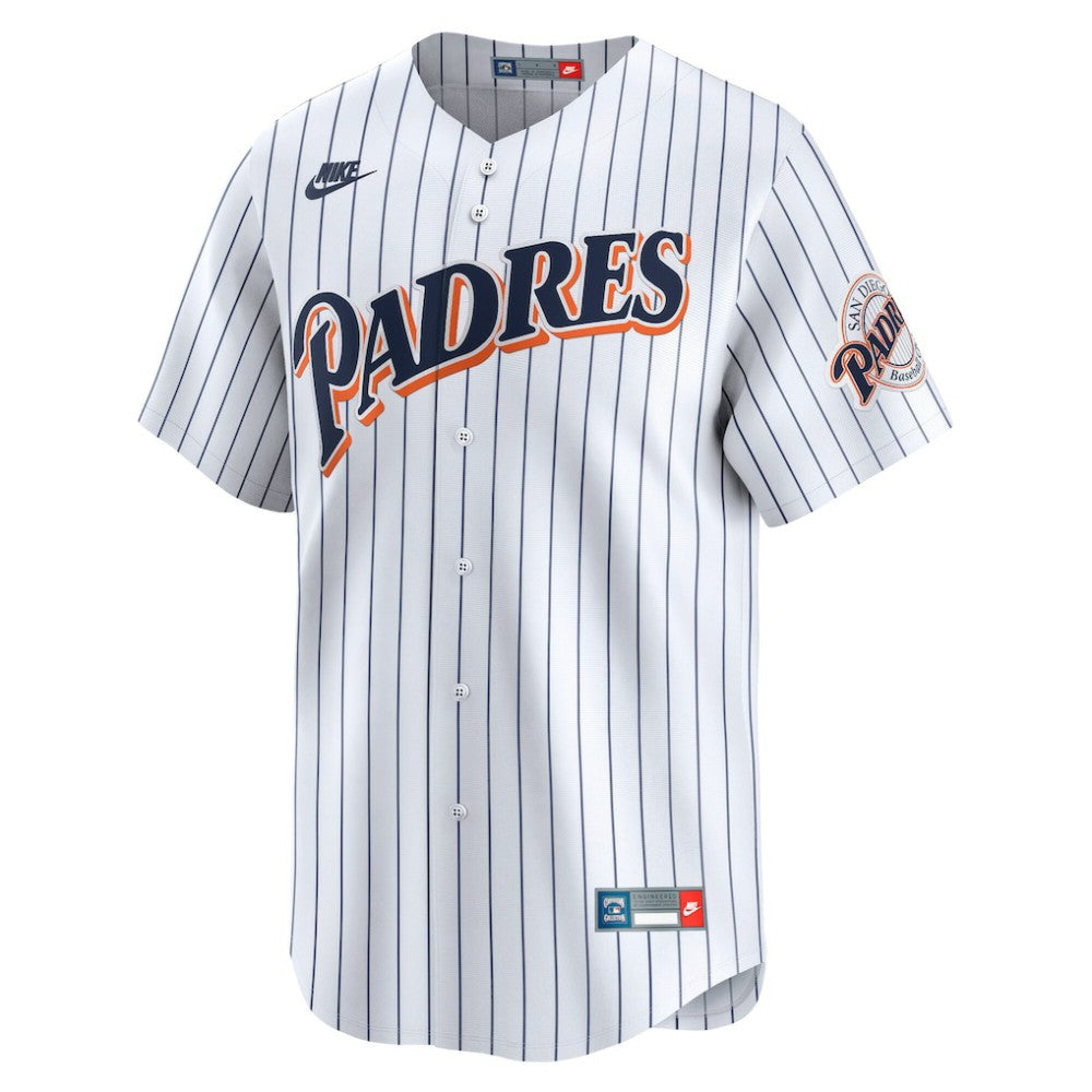San Diego Padres Nike Cooperstown Collection Limited Jersey - White - Nike on Sale