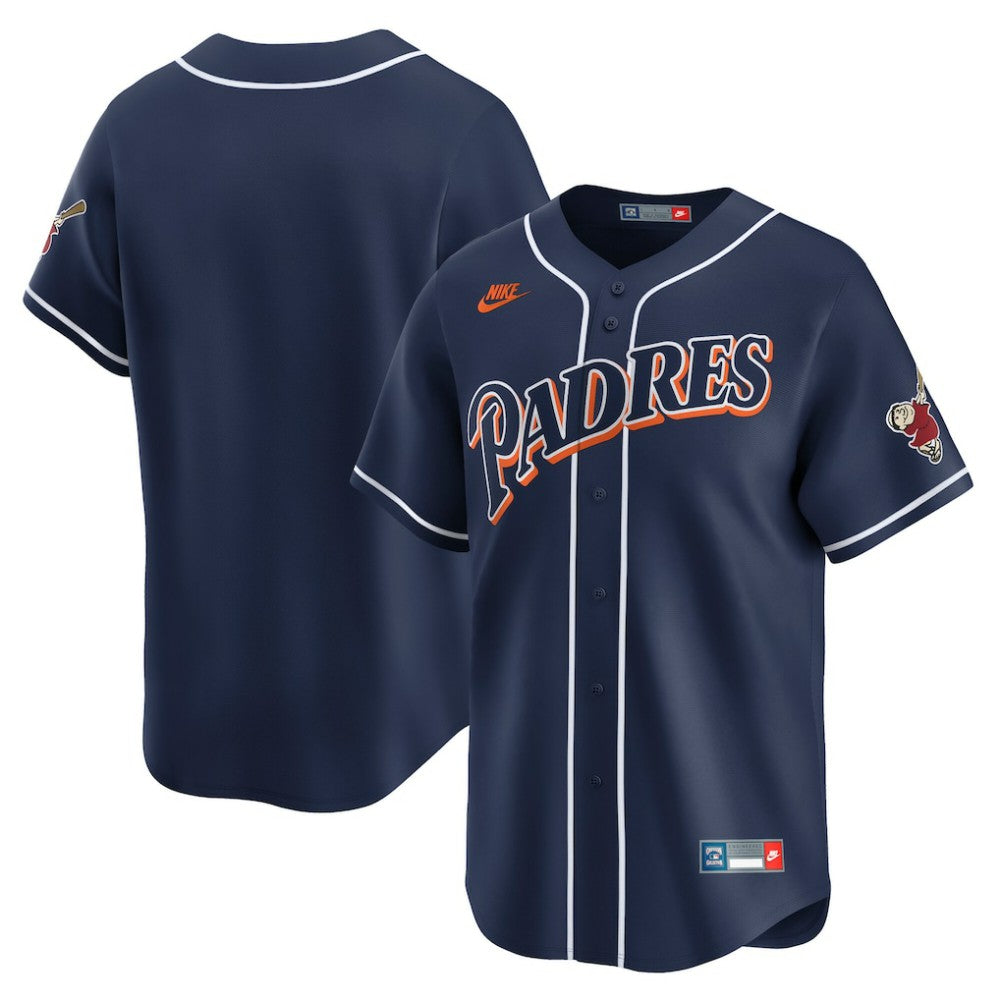 San Diego Padres Nike Cooperstown Collection Limited Jersey - Navy - Nike Lifestyle