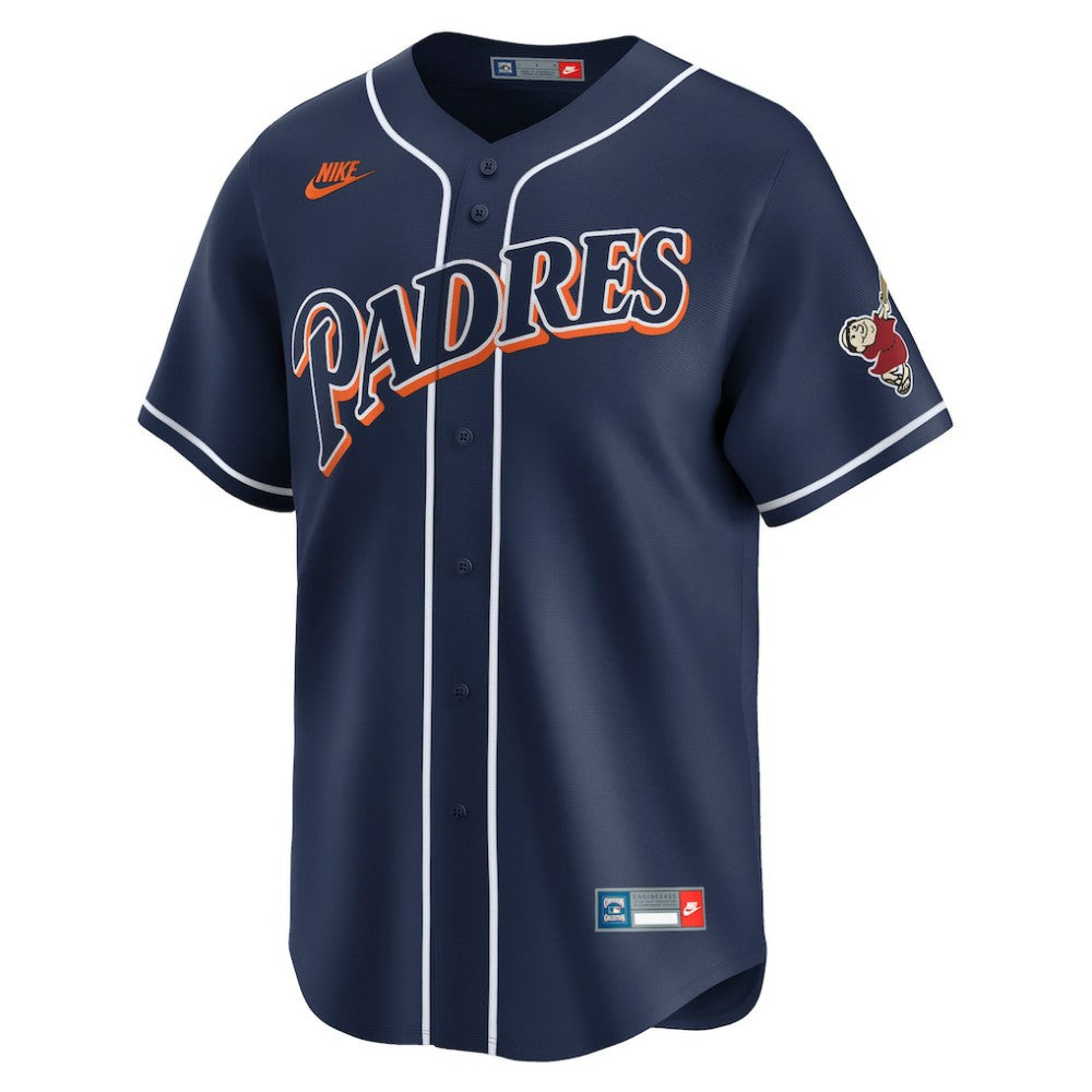 San Diego Padres Nike Cooperstown Collection Limited Jersey - Navy - Nike Lifestyle