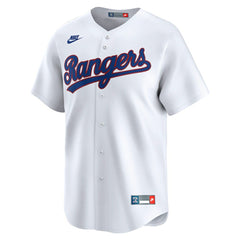 Texas Rangers Nike Cooperstown Collection Limited Jersey - White - Nike Lifestyle