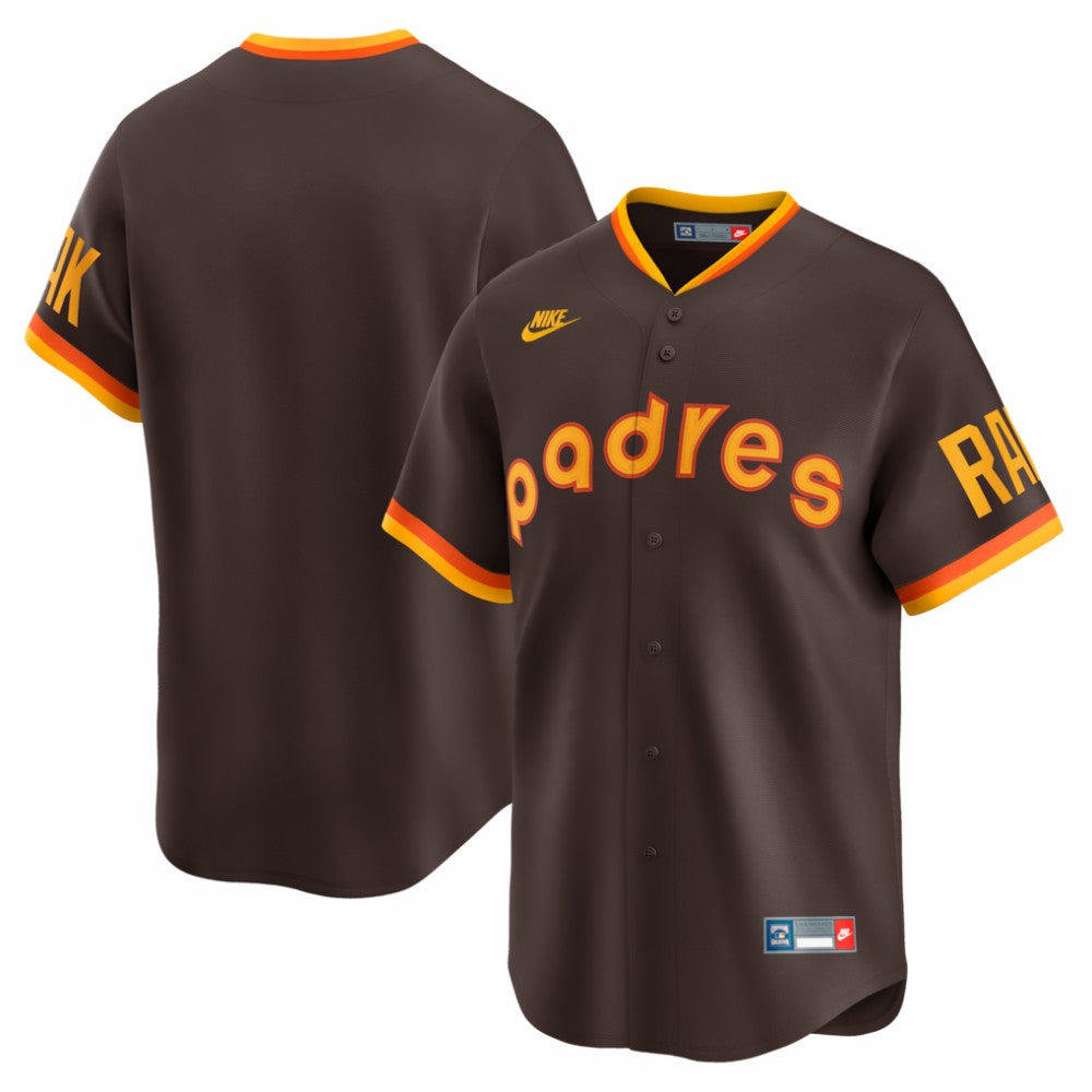 San Diego Padres Nike Cooperstown Collection Limited Jersey - Brown - Nike Sale