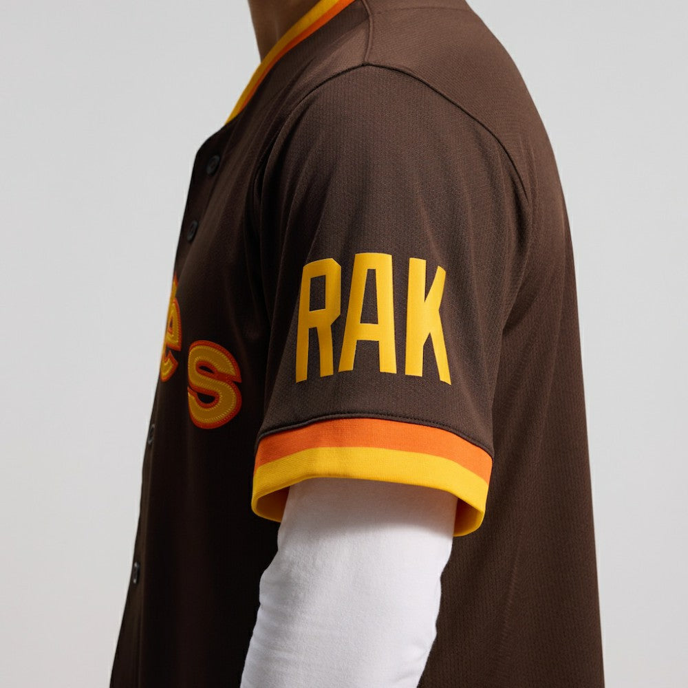 San Diego Padres Nike Cooperstown Collection Limited Jersey - Brown - Nike Sale