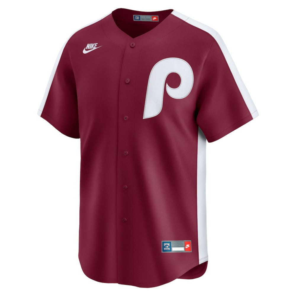 Philadelphia Phillies Nike Cooperstown Collection Limited Jersey - Maroon - Nike Online