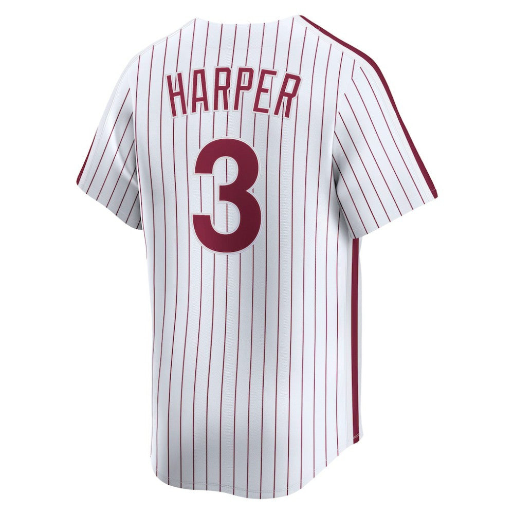Bryce Harper Philadelphia Phillies Nike  Cooperstown Collection Limited Jersey - White - Nike Lifestyle