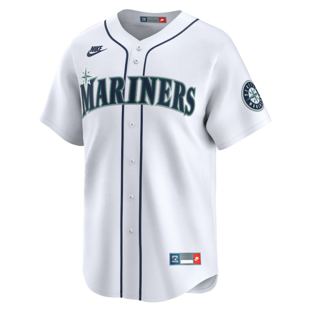 Ken Griffey Jr. Seattle Mariners Nike Throwback Cooperstown Collection Limited Jersey - White - Nike Sale