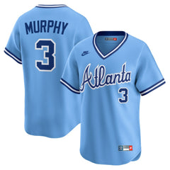 Dale Murphy Atlanta Braves Nike Throwback Cooperstown Collection Limited Jersey - Light Blue - Nike Discount