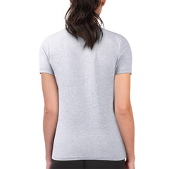 Seattle Mariners G-III 4Her by Carl Banks Women's Super-Slim Fit Lightweight Flowers Graphic T-Shirt - Heather Gray - MLB Discount