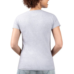 Baltimore Orioles G-III 4Her by Carl Banks Women's Super-Slim Fit Lightweight Flowers Graphic V-Neck T-Shirt - Heather Gray - MLB Sale