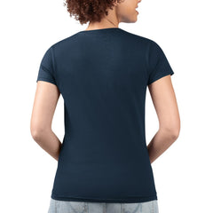 Seattle Mariners G-III 4Her by Carl Banks Women's Super-Slim Fit Lightweight Flowers Graphic V-Neck T-Shirt - Navy - MLB Sale