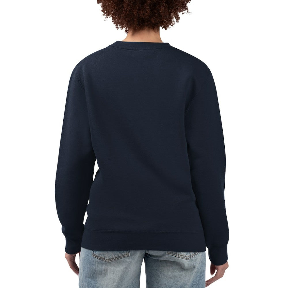 Houston Astros G-III 4Her by Carl Banks Women's Flowers Graphic Pullover Sweatshirt - Navy - MLB on Sale