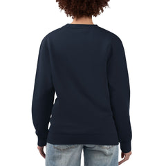 Los Angeles Angels G-III 4Her by Carl Banks Women's Flowers Graphic Pullover Sweatshirt - Navy - MLB Discount