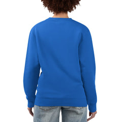 Philadelphia Phillies G-III 4Her by Carl Banks Women's Flowers Graphic Pullover Sweatshirt - Royal - MLB Lifestyle