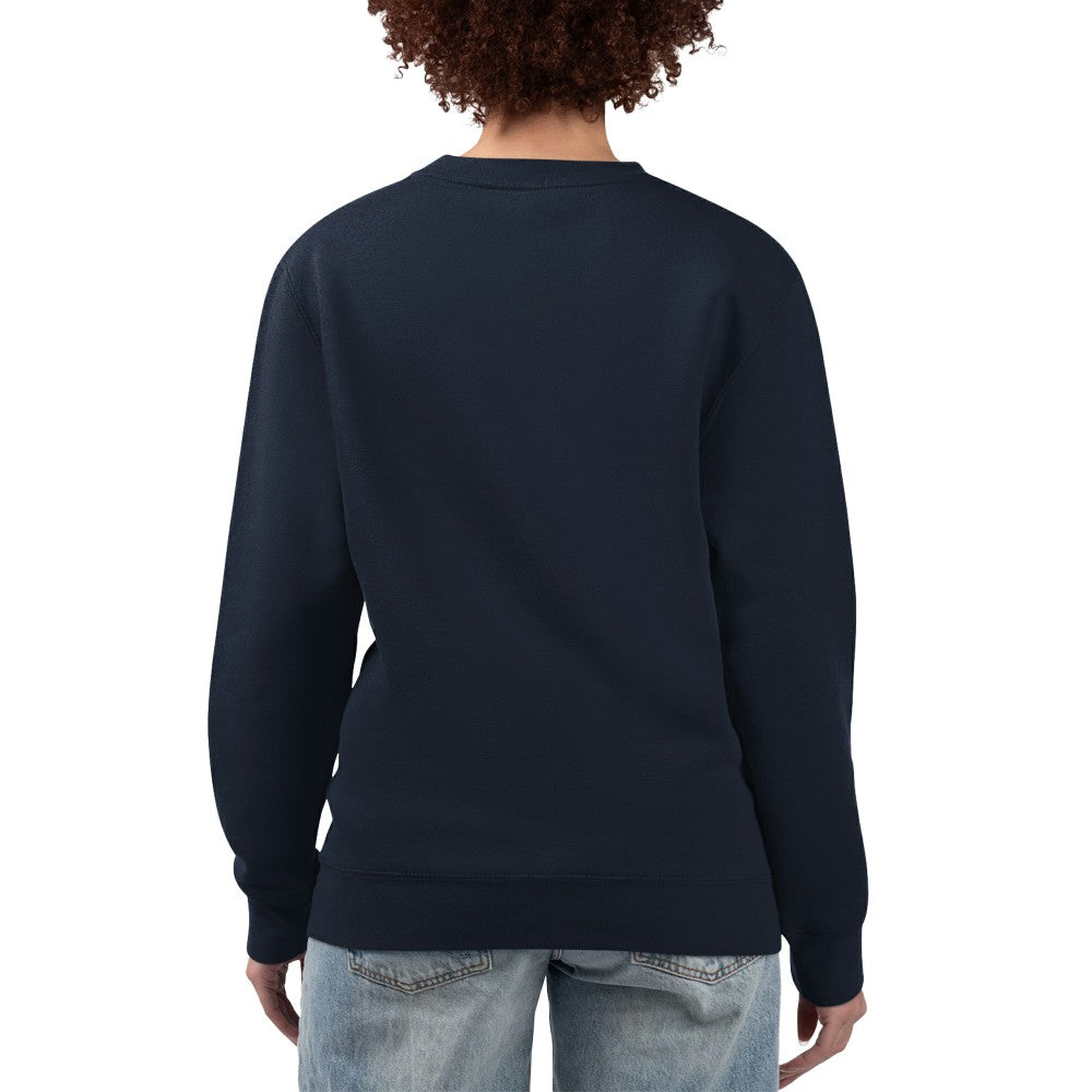 Milwaukee Brewers G-III 4Her by Carl Banks Women's Flowers Graphic Pullover Sweatshirt - Navy - MLB on Sale
