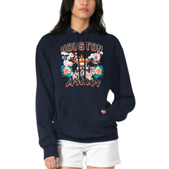 Houston Astros G-III 4Her by Carl Banks Women's Flowers Graphic Pullover Hoodie - Navy - MLB Online