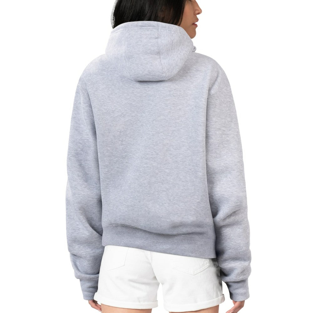 Seattle Mariners G-III 4Her by Carl Banks Women's Flowers Graphic Pullover Hoodie - Heather Gray - MLB Lifestyle