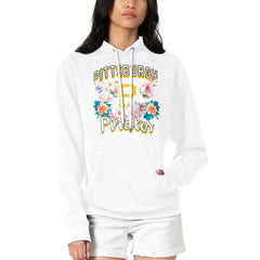 Pittsburgh Pirates G-III 4Her by Carl Banks Women's Flowers Graphic Pullover Hoodie - White - MLB on Sale