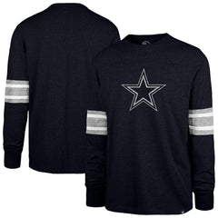 47 brand Dallas Cowboys '47 Premier Brex Long Sleeve T-Shirt Navy