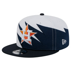Houston Astros New Era Jagged 9FIFTY Snapback Hat - Navy/White - New Era Sale