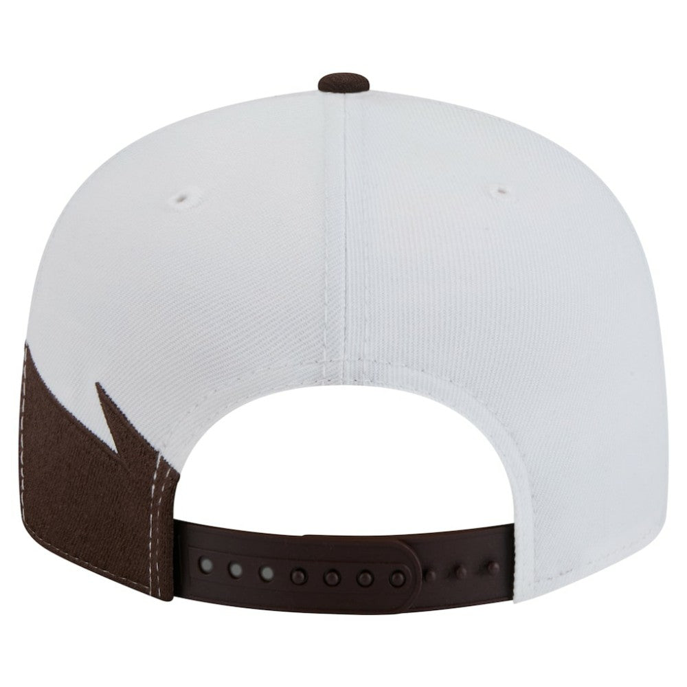 San Diego Padres New Era Jagged 9FIFTY Snapback Hat - Brown/White - New Era on Sale