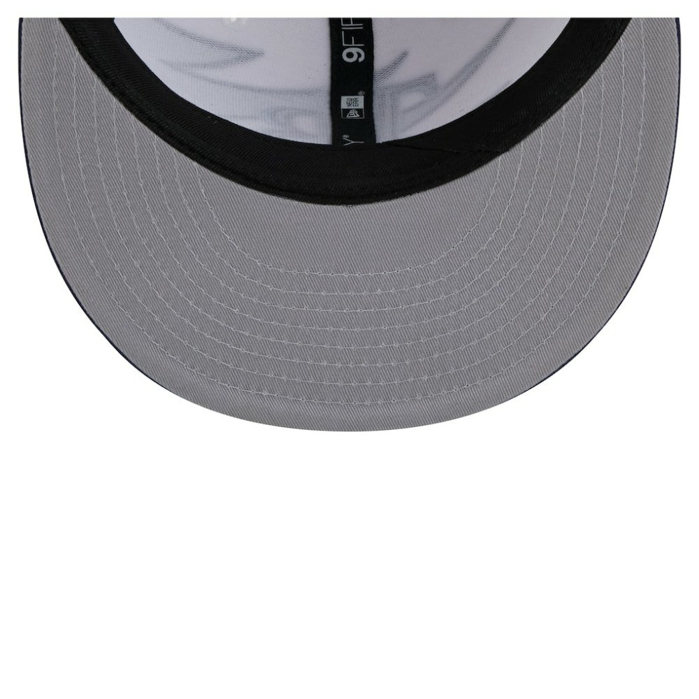 Tampa Bay Rays New Era Jagged 9FIFTY Snapback Hat - Navy/White - New Era Online