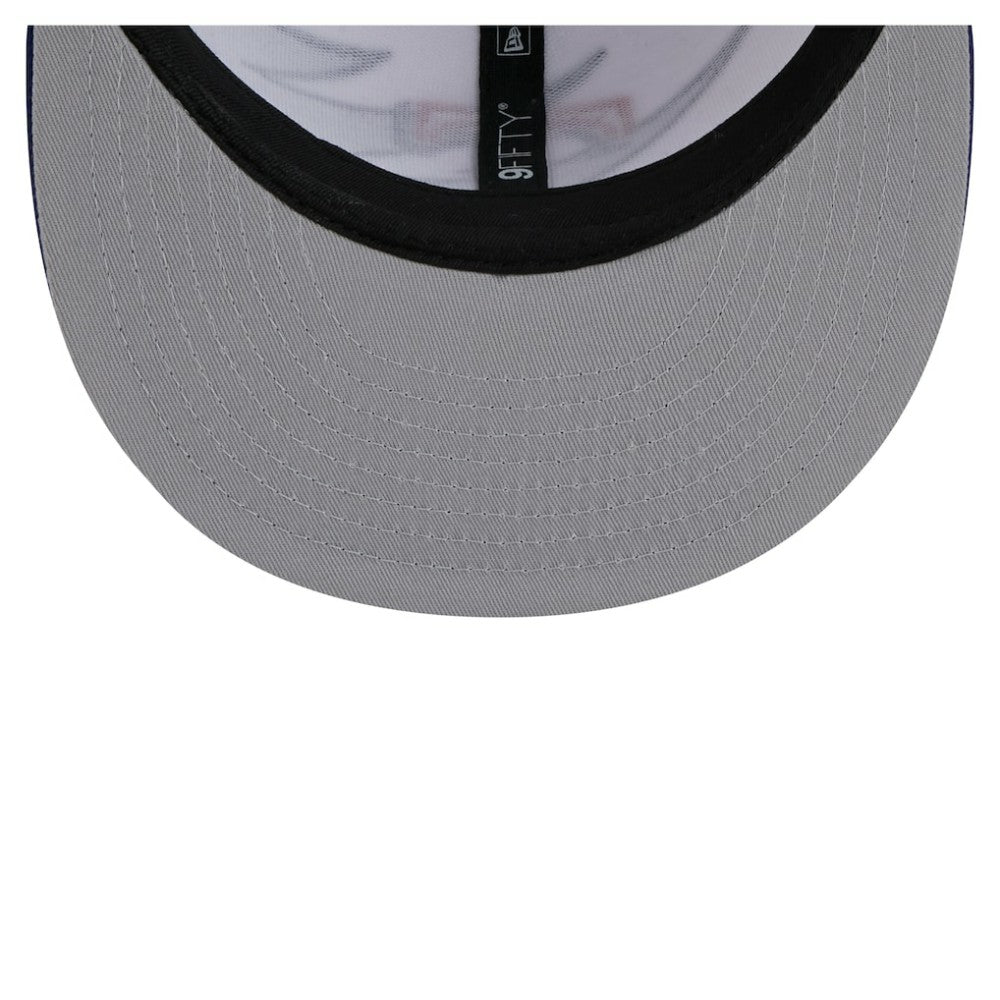 Texas Rangers New Era Jagged 9FIFTY Snapback Hat - Royal/White - New Era Lifestyle