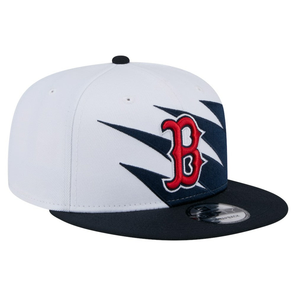 Boston Red Sox New Era Jagged 9FIFTY Snapback Hat - Navy/White - New Era Lifestyle