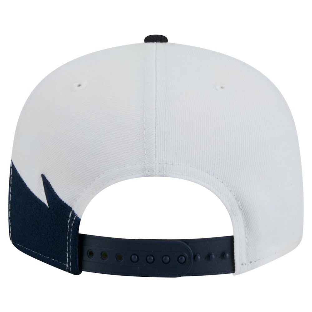 Atlanta Braves New Era Jagged 9FIFTY Snapback Hat - Navy/White - New Era Sale
