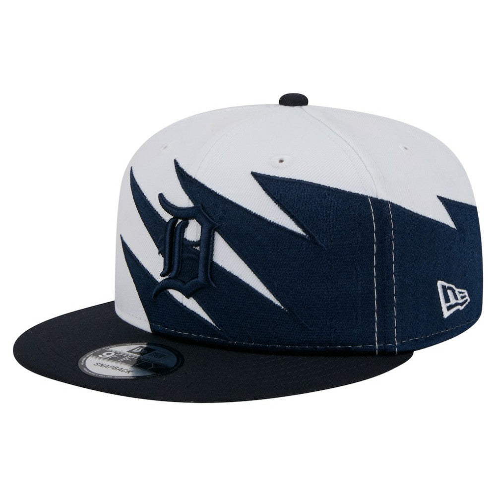 Detroit Tigers New Era Jagged 9FIFTY Snapback Hat - Navy/White - New Era Sale