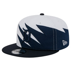 Detroit Tigers New Era Jagged 9FIFTY Snapback Hat - Navy/White - New Era Sale