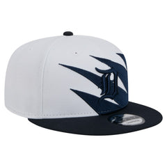 Detroit Tigers New Era Jagged 9FIFTY Snapback Hat - Navy/White - New Era Sale