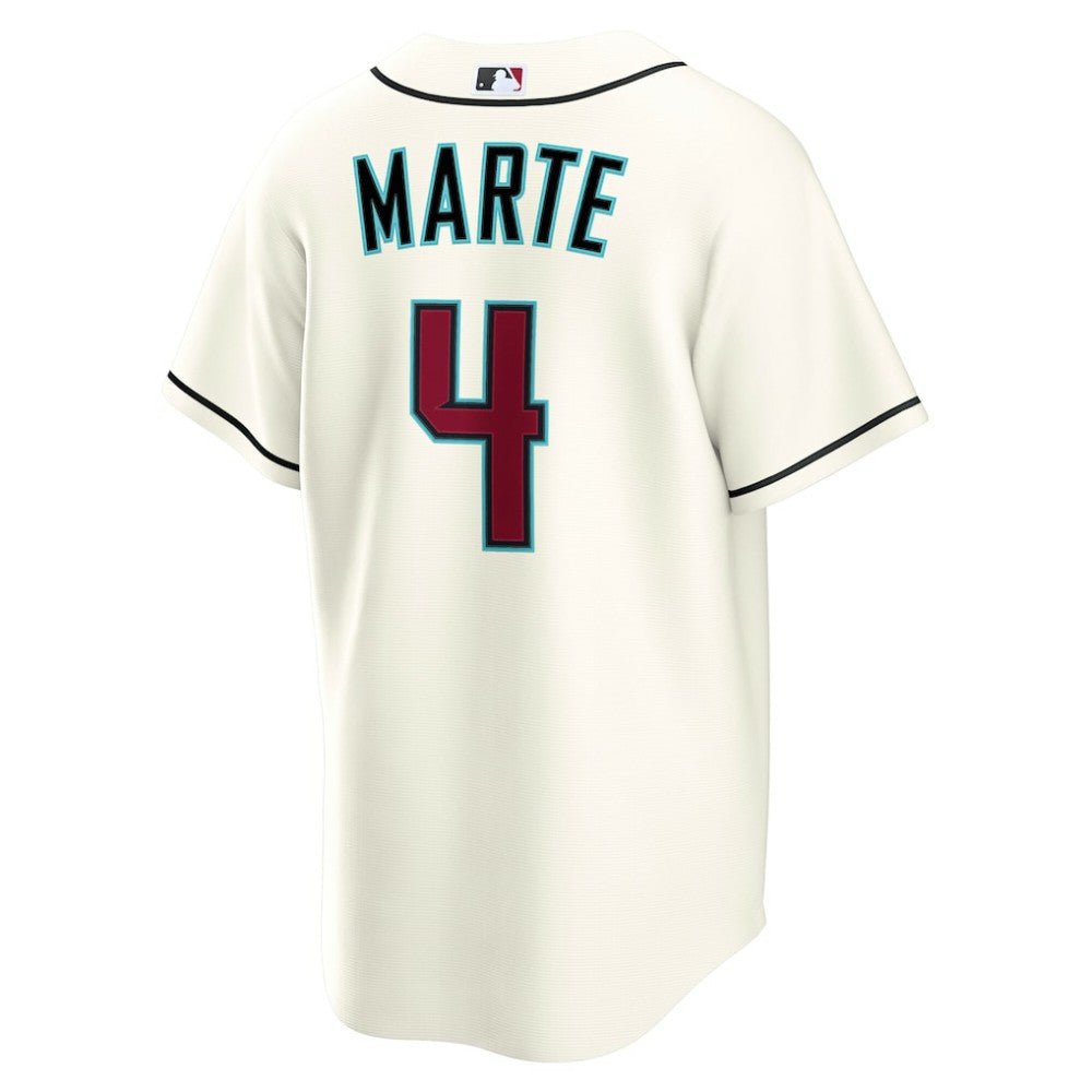 Ketel Marte Arizona Diamondbacks Nike Home Replica Jersey - Cream - Nike Online