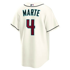 Ketel Marte Arizona Diamondbacks Nike Home Replica Jersey - Cream - Nike Online