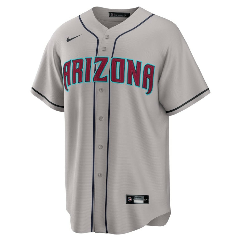 Ketel Marte Arizona Diamondbacks Nike Road Replica Jersey - Gray - Nike Lifestyle
