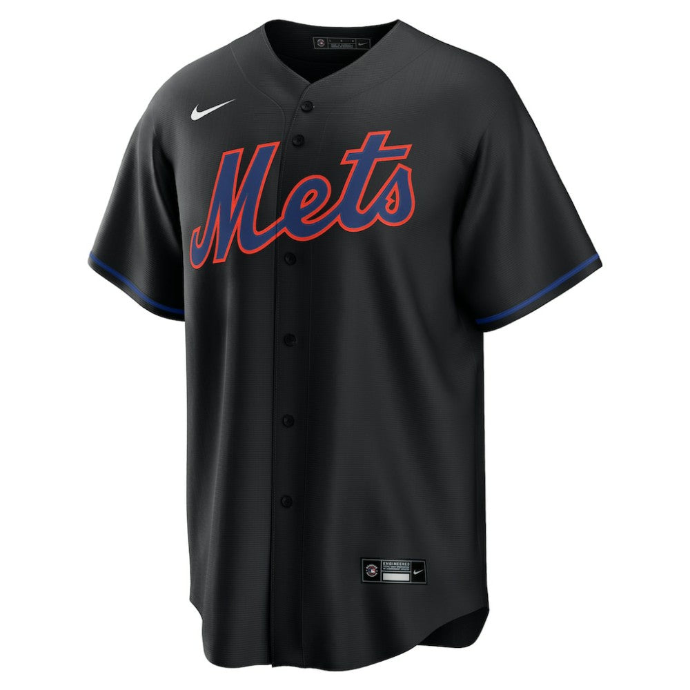 Brandon Nimmo New York Mets Nike Alternate Replica Jersey - Black - Nike Sale