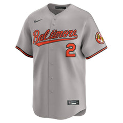 Gunnar Henderson Baltimore Orioles Nike Road Limited Player Jersey - Gray - Nike Discount