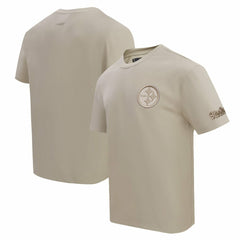 Pittsburgh Steelers Pro Standard Drop Shoulder T-Shirt Tan