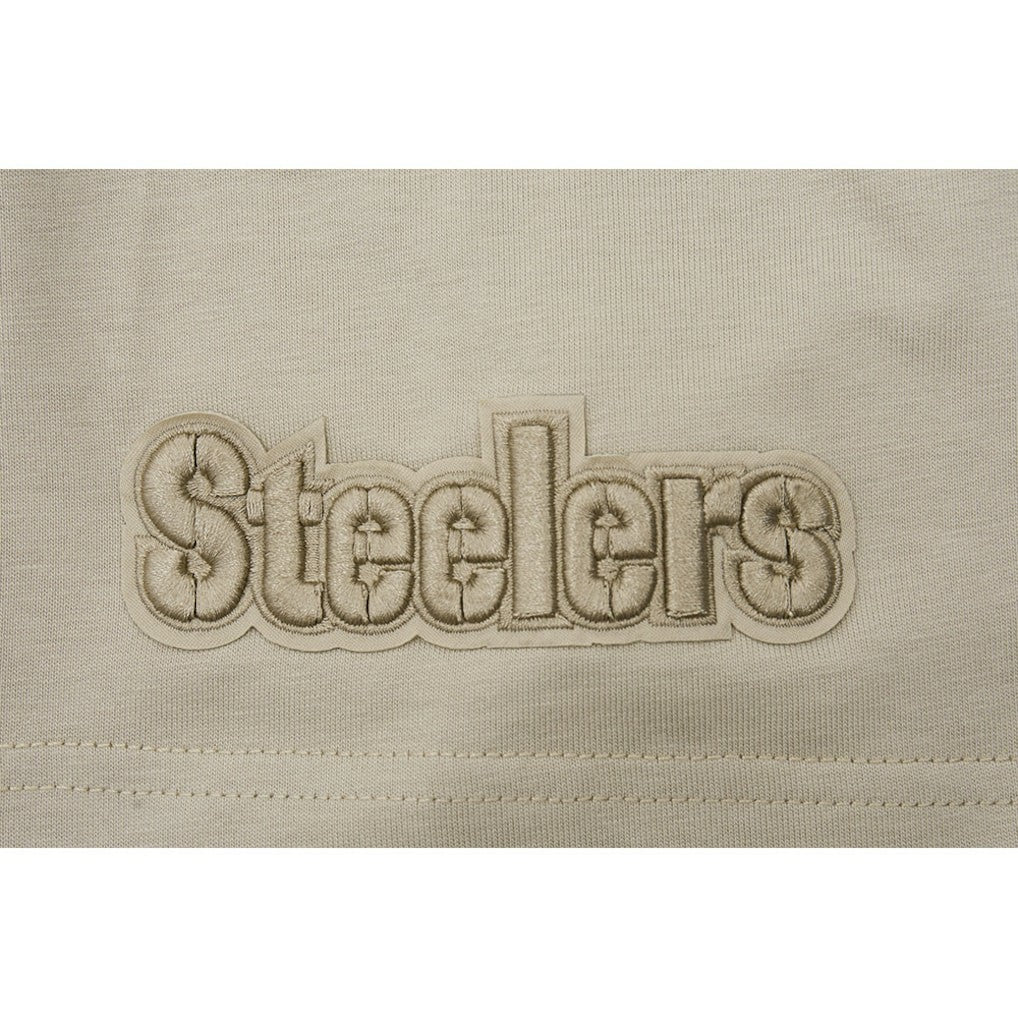 Pittsburgh Steelers Pro Standard Drop Shoulder T-Shirt Tan