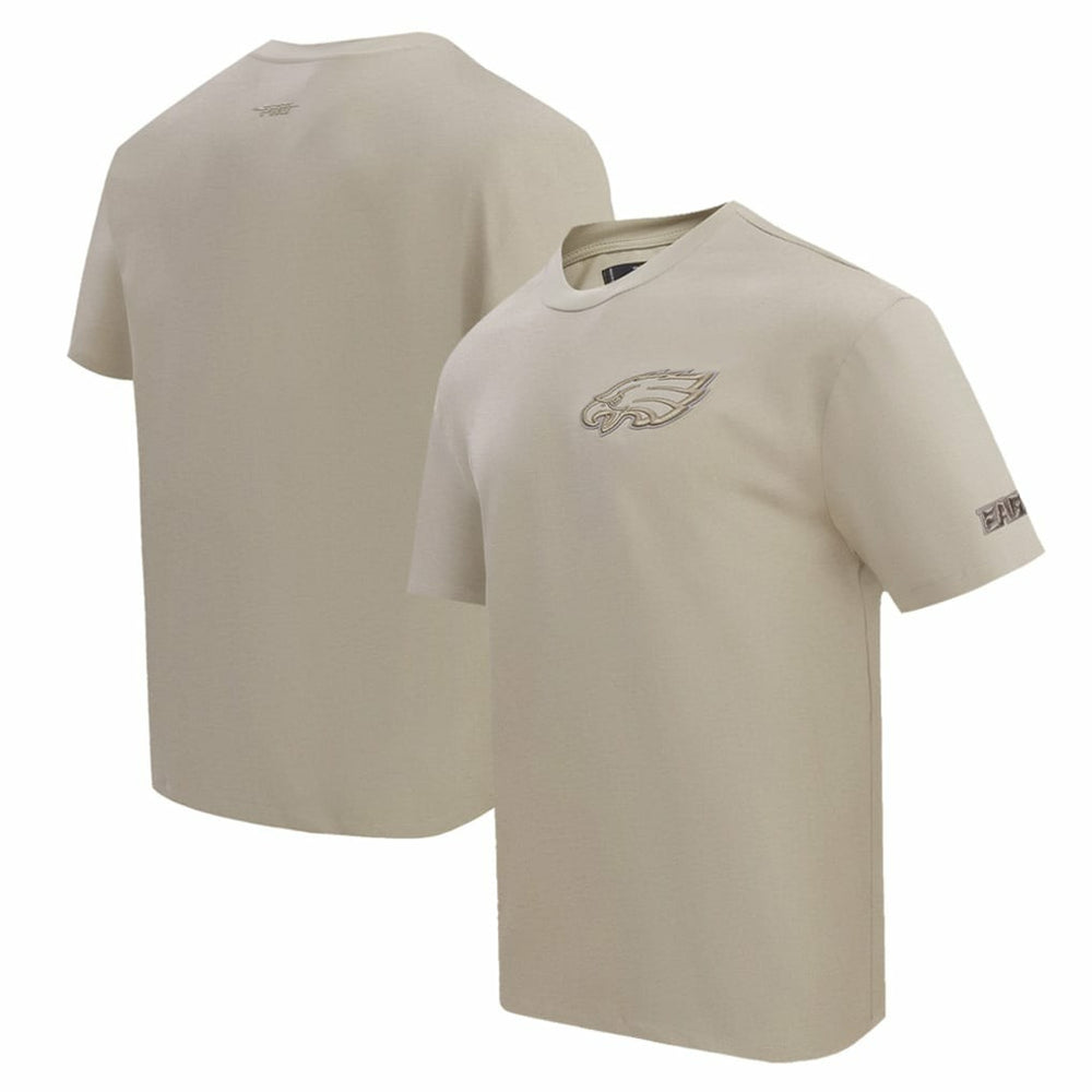 Philadelphia Eagles Pro Standard Drop Shoulder T-Shirt Tan