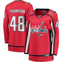Logan Thompson Washington Capitals Fanatics Women's Home Breakaway Jersey - Red - NHL 201949849
