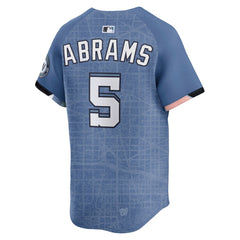 CJ Abrams Washington Nationals Nike 2025 City Connect Limited Jersey - Blue - Nike Discount