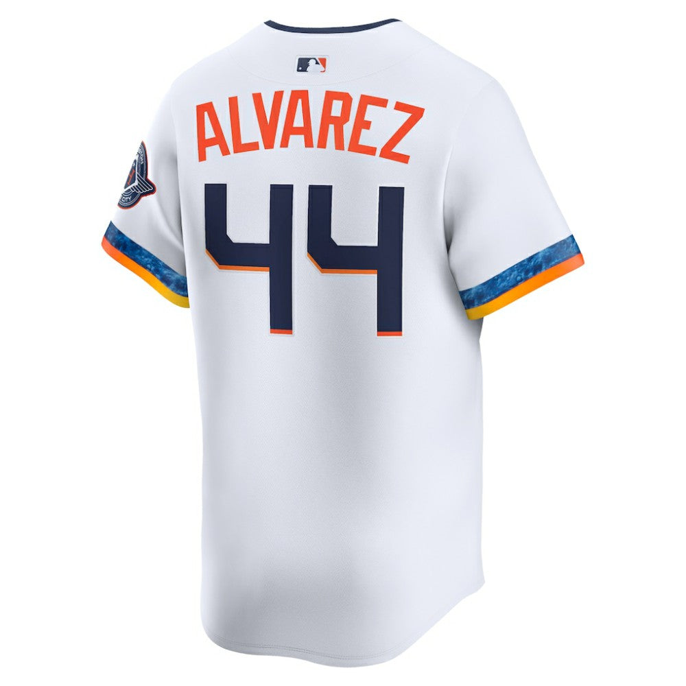Yordan Alvarez Houston Astros Nike 2025 City Connect Limited Player Jersey - White - Nike Sale