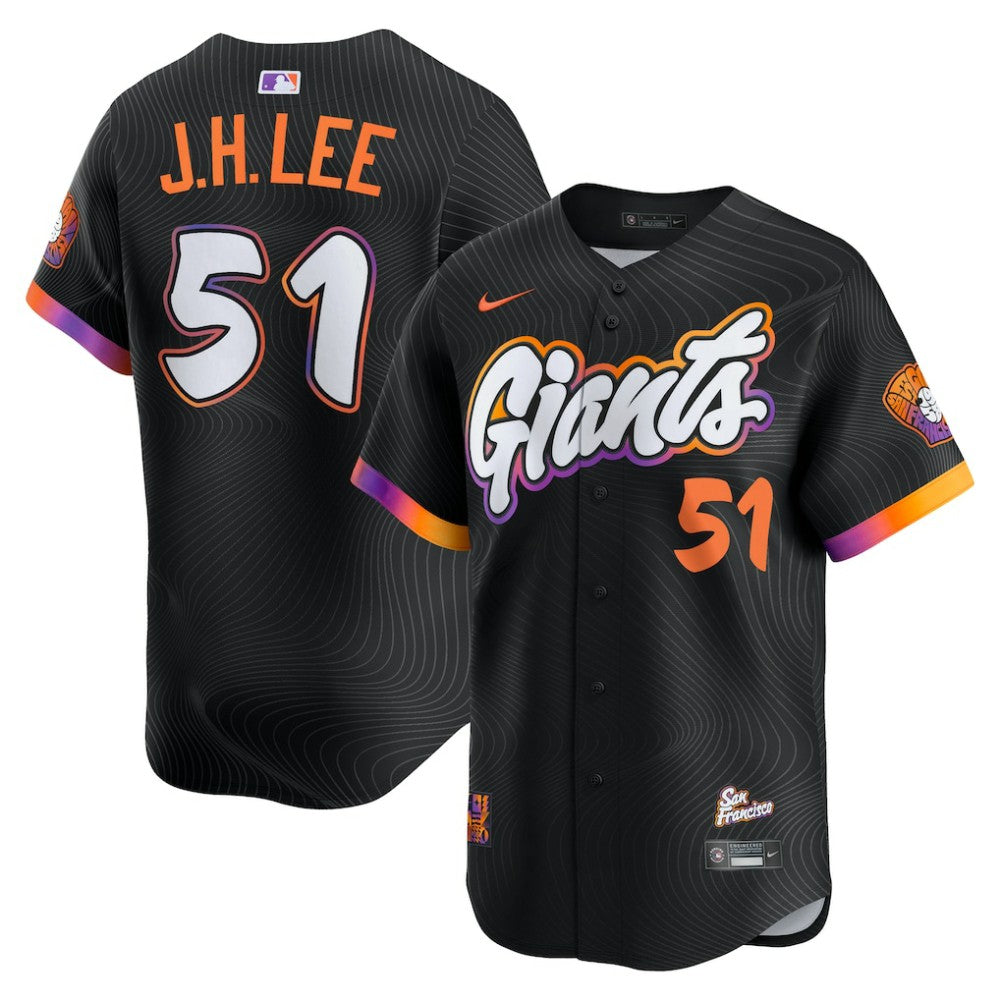 Jung Hoo Lee San Francisco Giants Nike 2025 City Connect Limited Jersey - Black - Nike Lifestyle