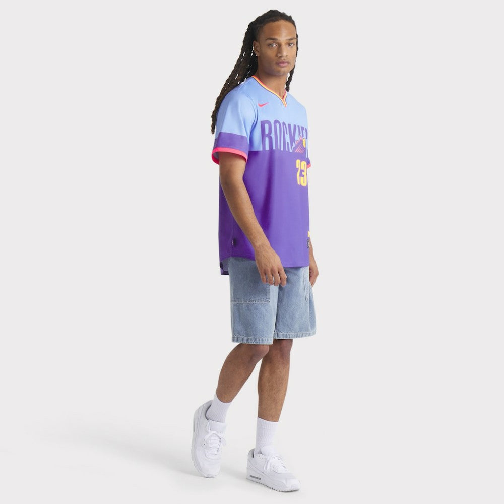 Kris Bryant Colorado Rockies Nike 2025 City Connect Limited Player Jersey - Purple/Light Blue - Nike Online