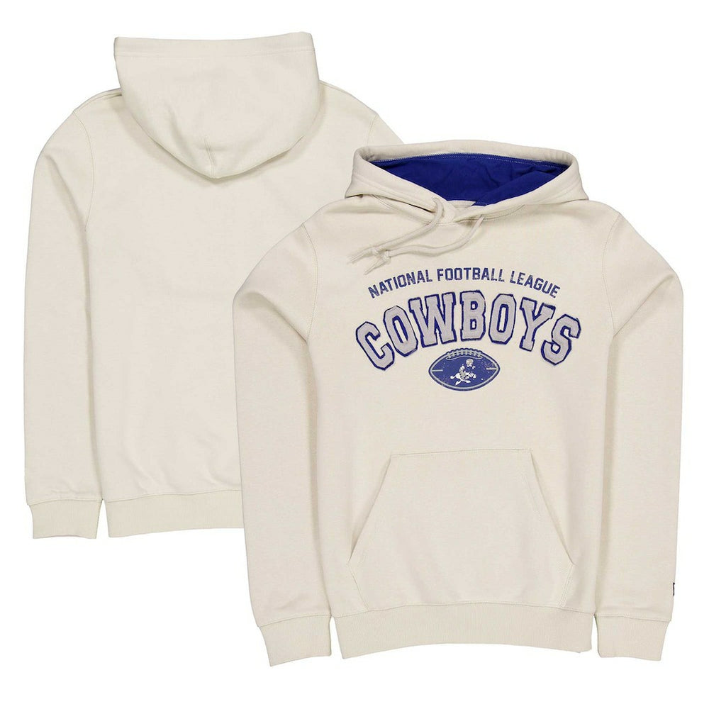Dallas Cowboys New Era Historic Pullover Hoodie Cream
