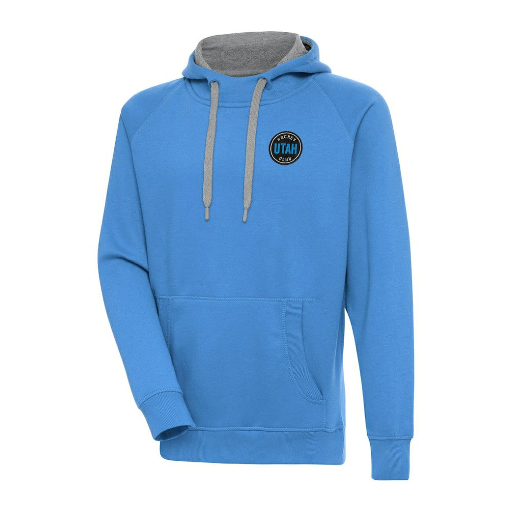 Utah Mammoth Antigua Victory Pullover Hoodie - Powder Blue - NHL 201952881