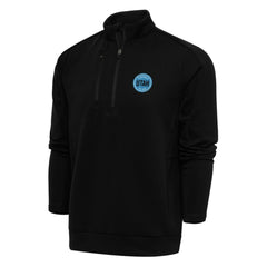 Utah Mammoth Antigua Generation Quarter-Zip Pullover Top - Black - NHL 201952888