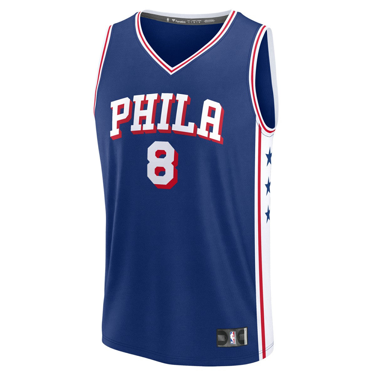 Paul George Philadelphia 76ers Youth Fast Break Replica Player Jersey Icon Edition Royal | Fanatics Lifestyle