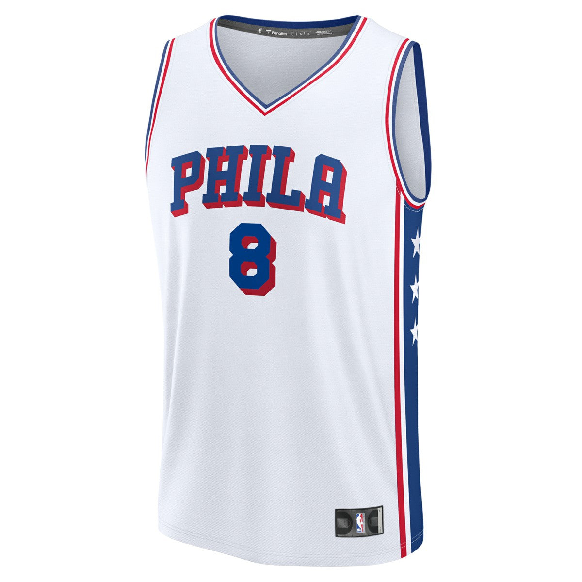 Paul George Philadelphia 76ers Youth Fast Break Replica Player Jersey Association Edition White | Fanatics for sale