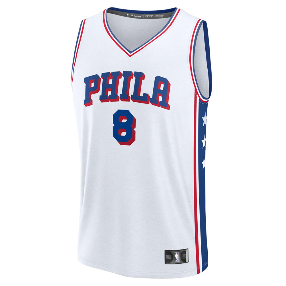 Paul George Philadelphia 76ers Youth Fast Break Replica Player Jersey Association Edition White | Fanatics for sale