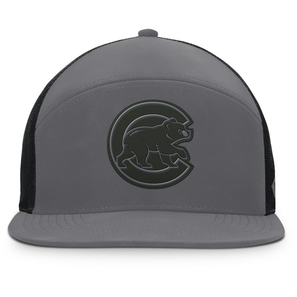 Chicago Cubs Fanatics Fairweather Adjustable Hat - Gray - Fanatics Discount